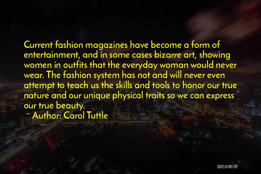 Beauty And Fashion Quotes By Carol Tuttle