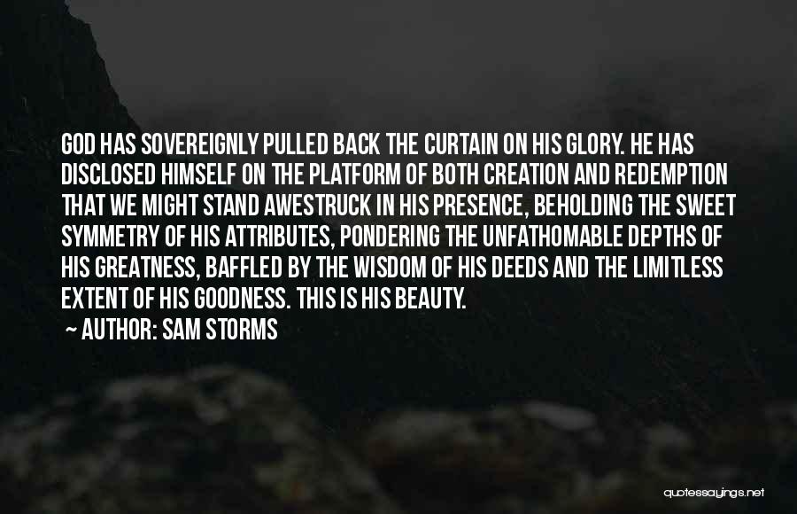 Beauty And God Quotes By Sam Storms