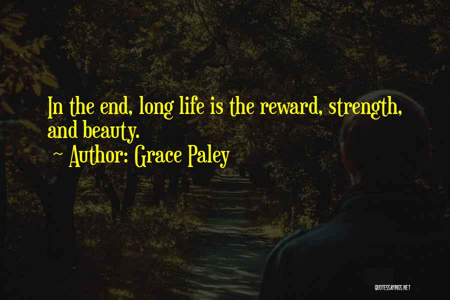 Beauty And Grace Quotes By Grace Paley