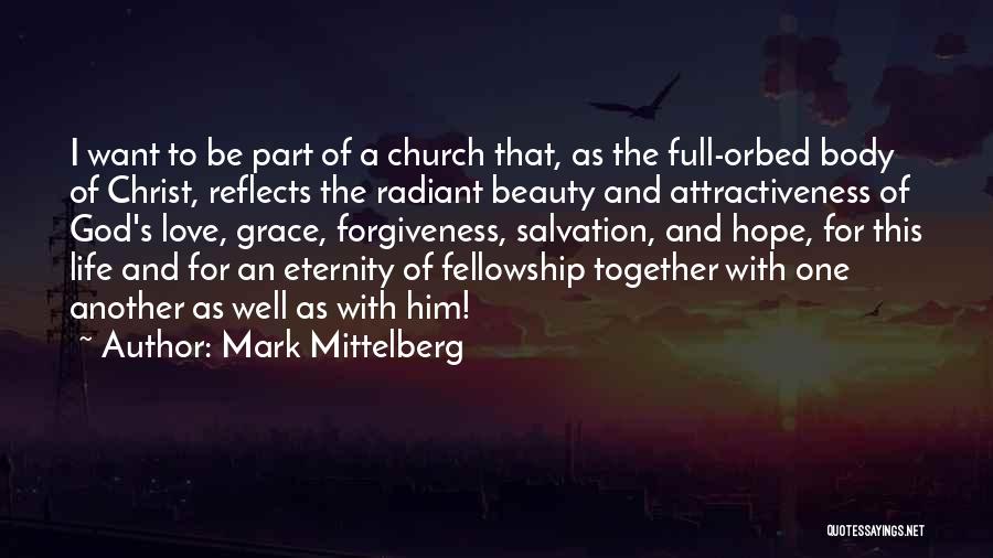 Beauty And Grace Quotes By Mark Mittelberg