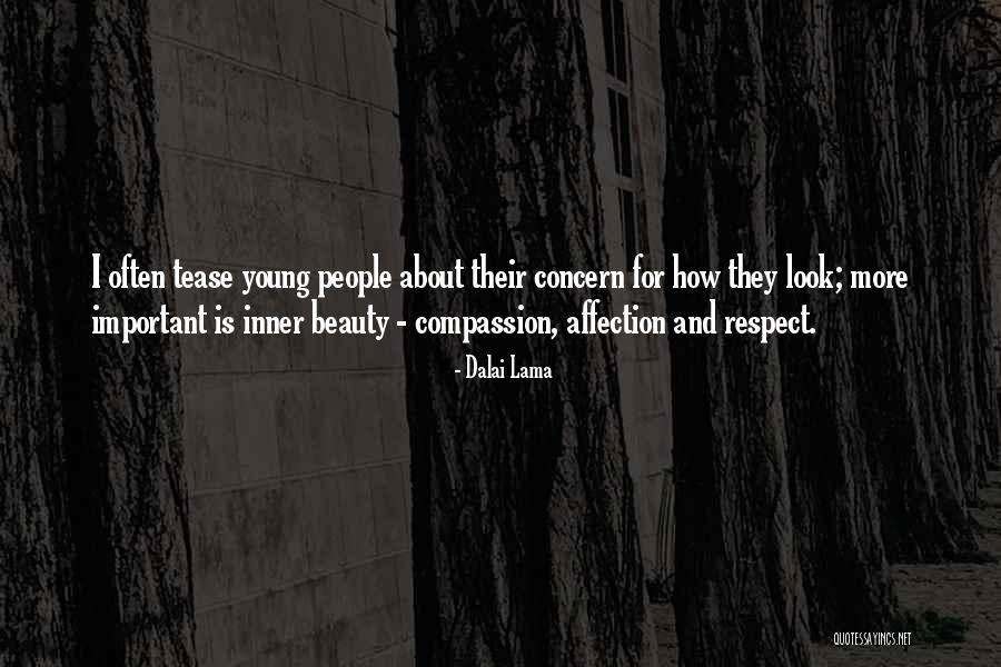 Beauty And Inner Beauty Quotes By Dalai Lama