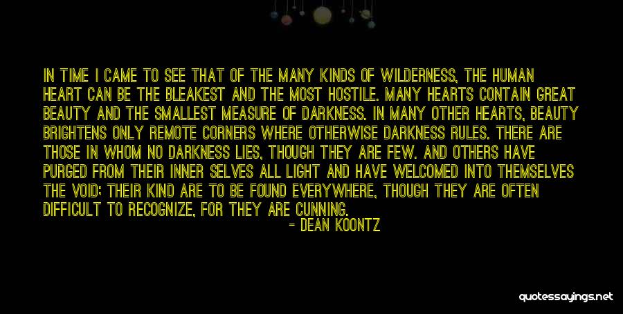 Beauty And Inner Beauty Quotes By Dean Koontz