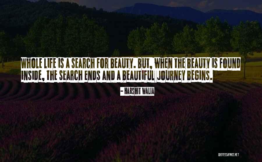 Beauty And Inner Beauty Quotes By Harshit Walia