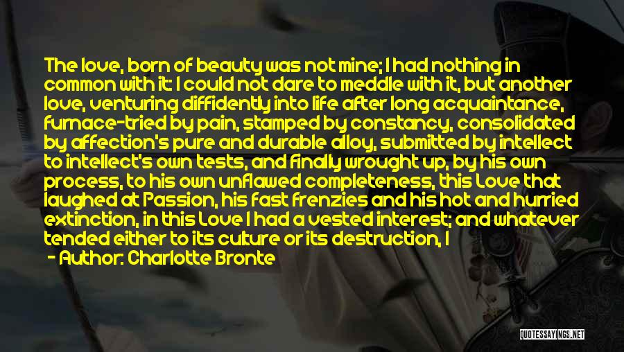 Beauty And Intellect Quotes By Charlotte Bronte