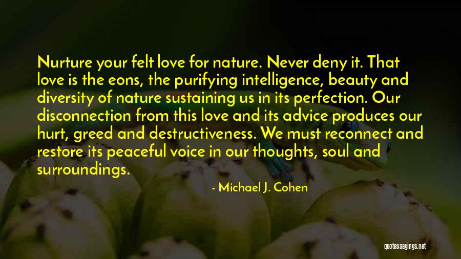 Beauty And Intelligence Quotes By Michael J. Cohen