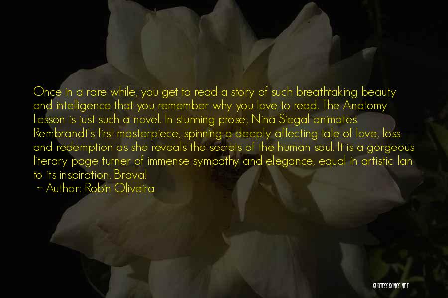 Beauty And Intelligence Quotes By Robin Oliveira