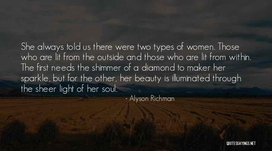 Beauty And Light Quotes By Alyson Richman Beauty And Light Quotes By Alyson Richman