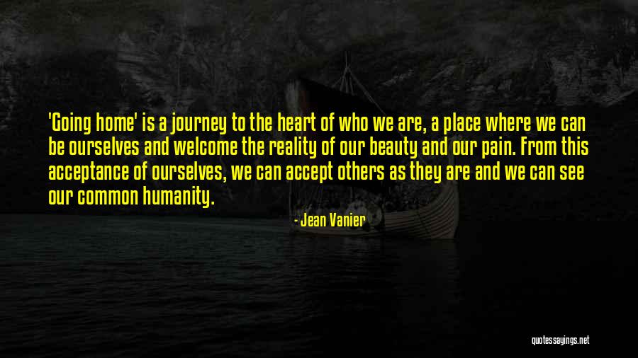 Beauty And Pain Quotes By Jean Vanier