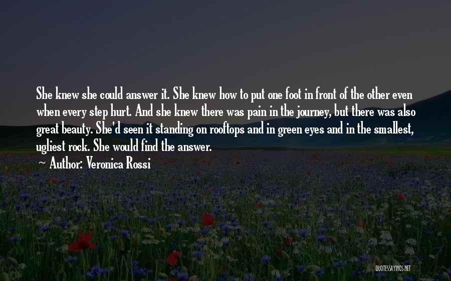 Beauty And Pain Quotes By Veronica Rossi