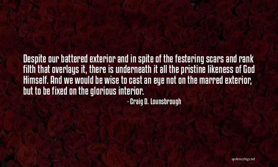 Beauty And Self Confidence Quotes By Craig D. Lounsbrough