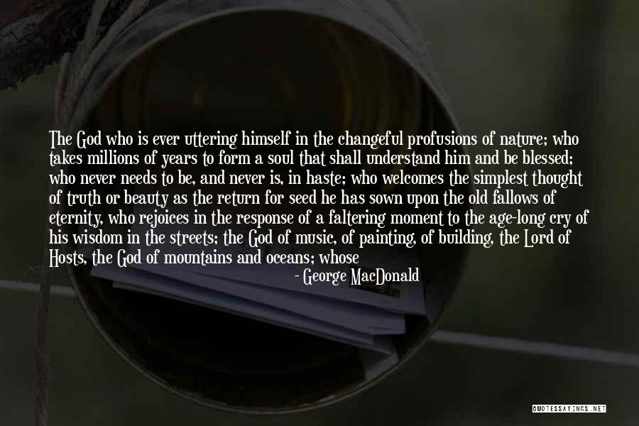 Beauty And Simple Quotes By George MacDonald