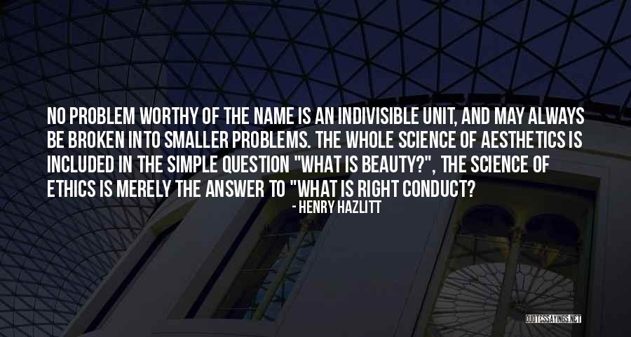 Beauty And Simple Quotes By Henry Hazlitt