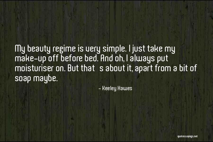 Beauty And Simple Quotes By Keeley Hawes