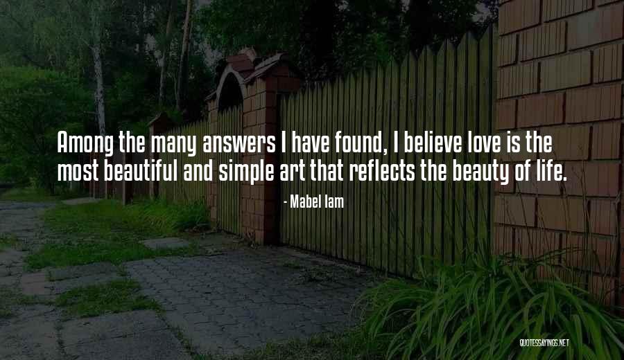 Beauty And Simple Quotes By Mabel Iam Beauty And Simple Quotes By Mabel Iam