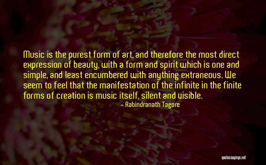 Beauty And Simple Quotes By Rabindranath Tagore