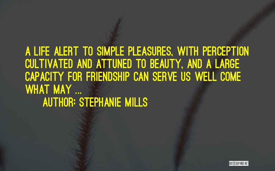 Beauty And Simple Quotes By Stephanie Mills