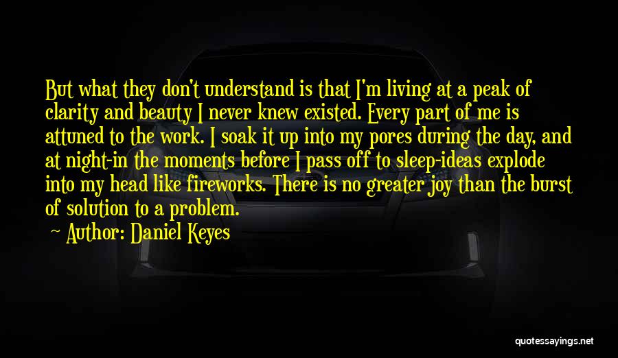 Beauty And Sleep Quotes By Daniel Keyes