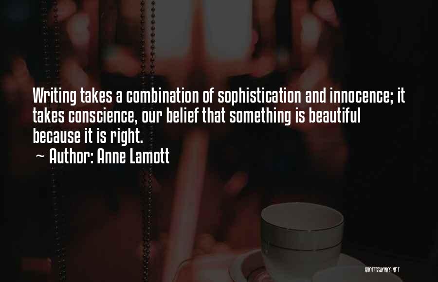 Beauty And Sophistication Quotes By Anne Lamott