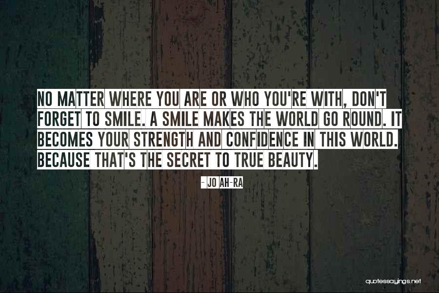 Beauty And Strength Quotes By Jo Ah-ra