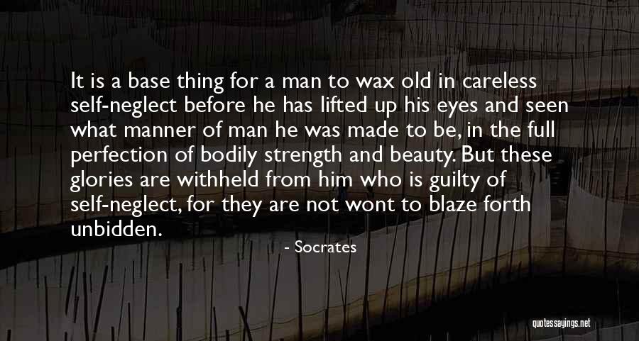 Beauty And Strength Quotes By Socrates