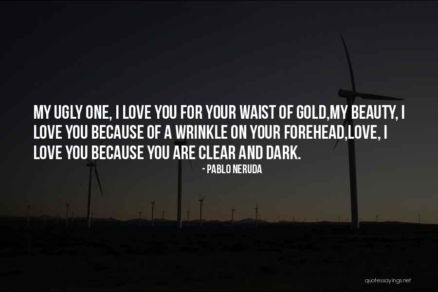 Beauty And Ugly Quotes By Pablo Neruda