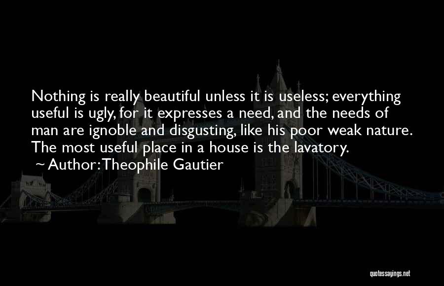 Beauty And Utility Quotes By Theophile Gautier