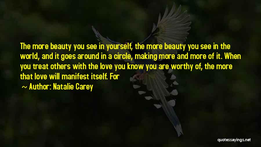 Beauty Around The World Quotes By Natalie Carey