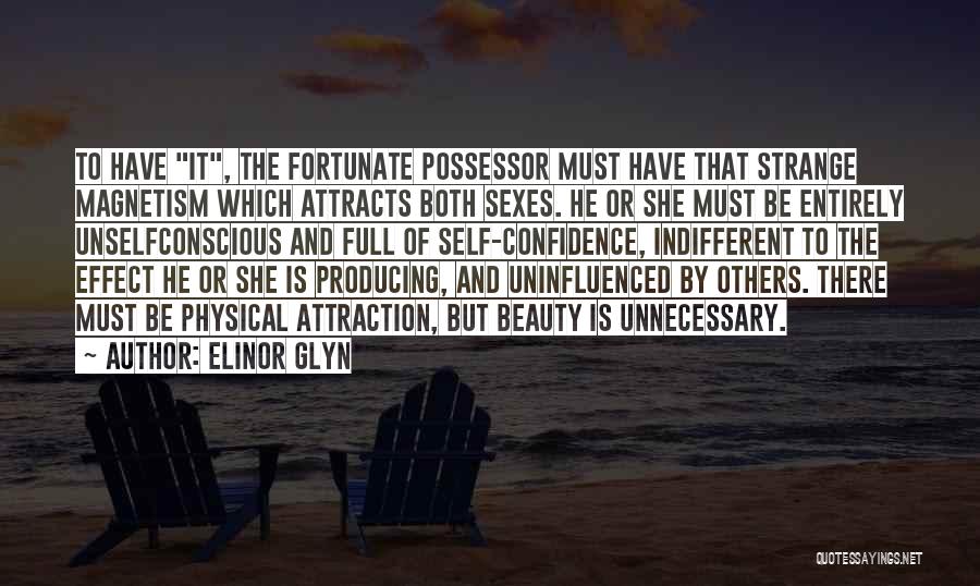 Beauty Attracts Quotes By Elinor Glyn