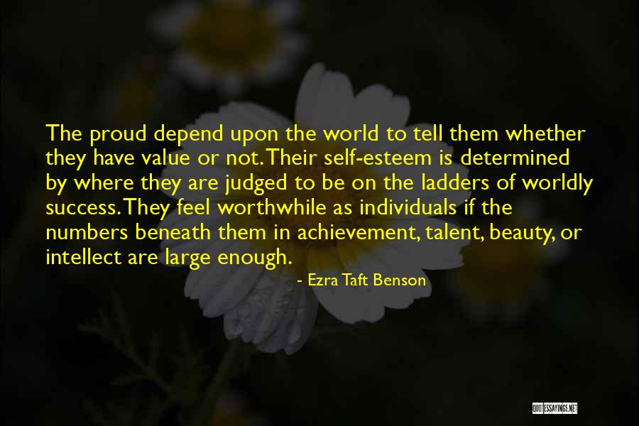 Beauty Beneath Quotes By Ezra Taft Benson