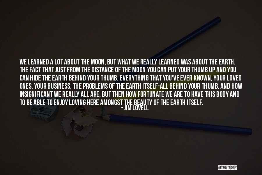 Beauty Business Quotes By Jim Lovell Beauty Business Quotes By Jim Lovell