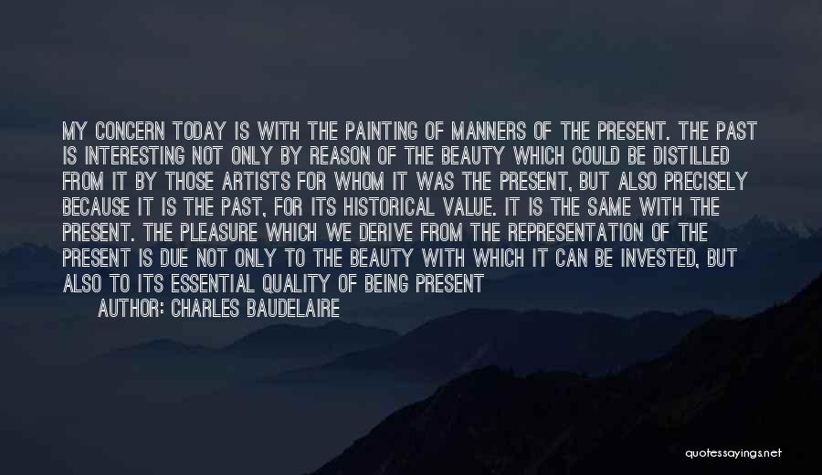 Beauty By Artists Quotes By Charles Baudelaire