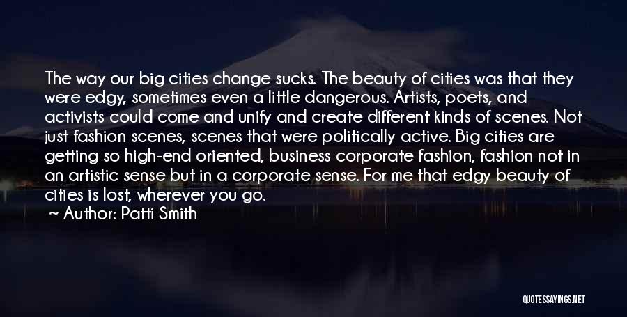 Beauty By Artists Quotes By Patti Smith