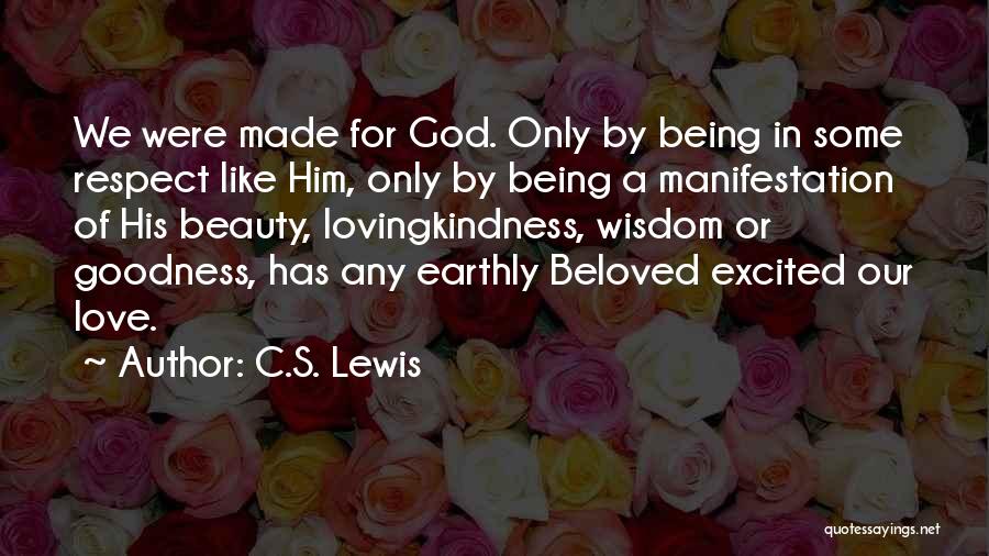 Beauty By God Quotes By C.S. Lewis