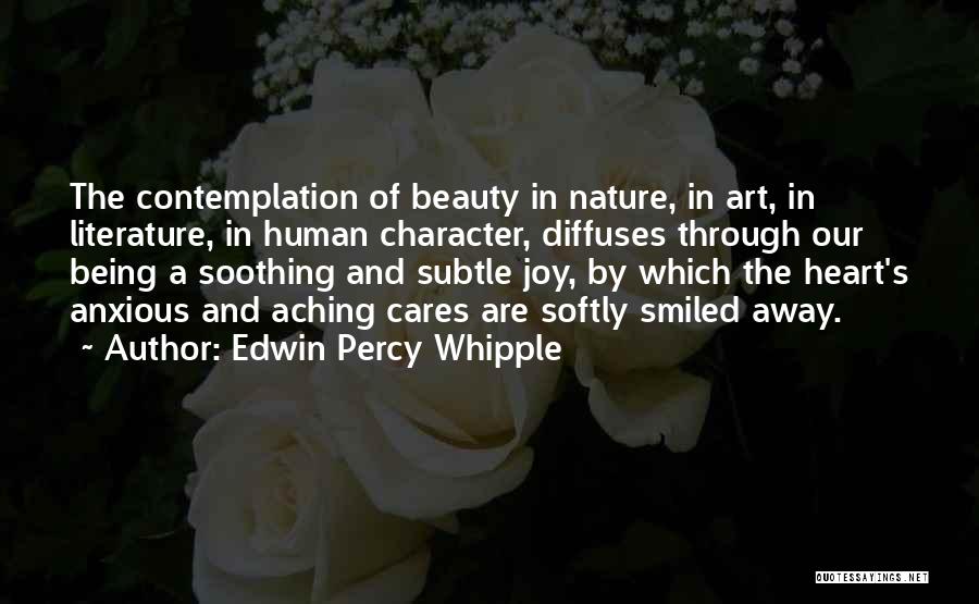 Beauty By Heart Quotes By Edwin Percy Whipple