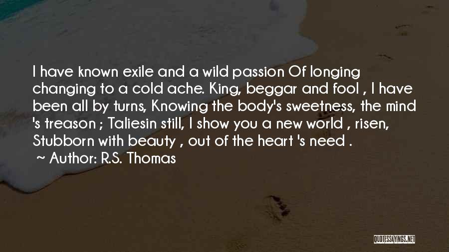 Beauty By Heart Quotes By R.S. Thomas
