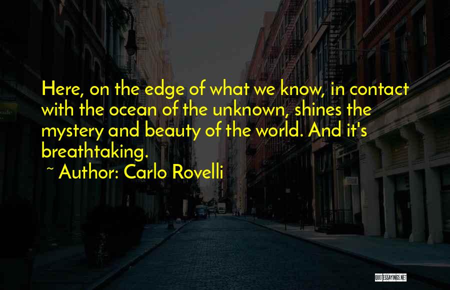 Beauty By Unknown Quotes By Carlo Rovelli