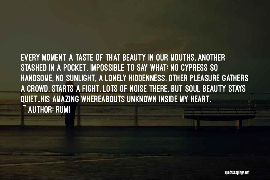 Beauty By Unknown Quotes By Rumi