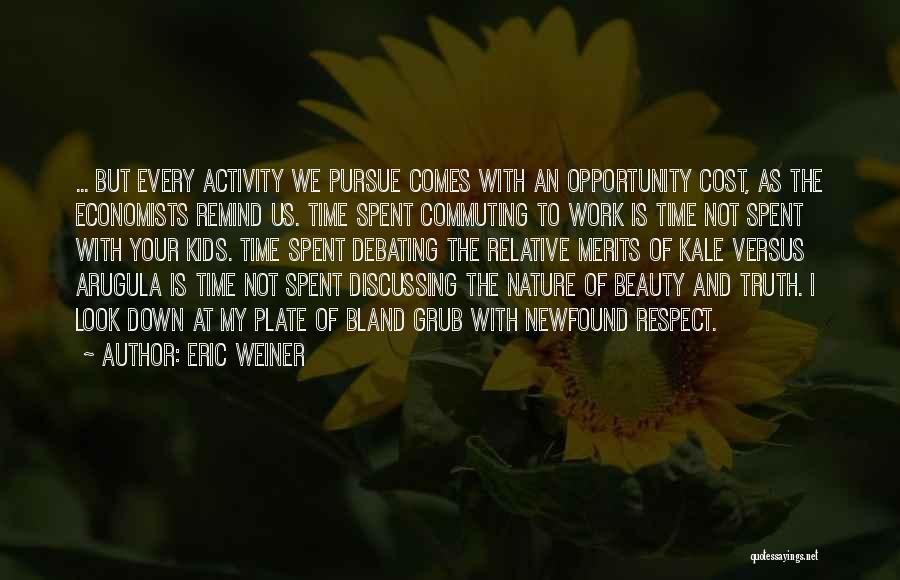 Beauty Cost Quotes By Eric Weiner