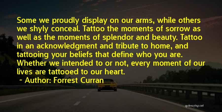 Beauty Define Quotes By Forrest Curran