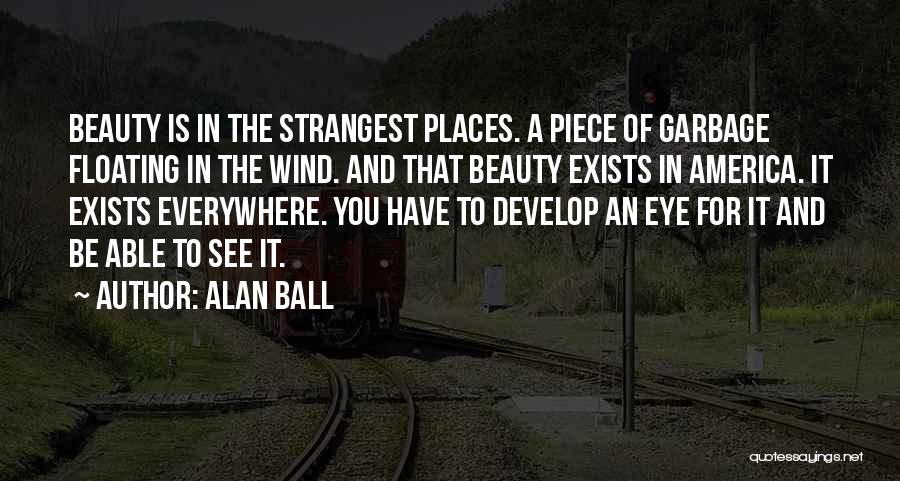 Beauty Exists Quotes By Alan Ball