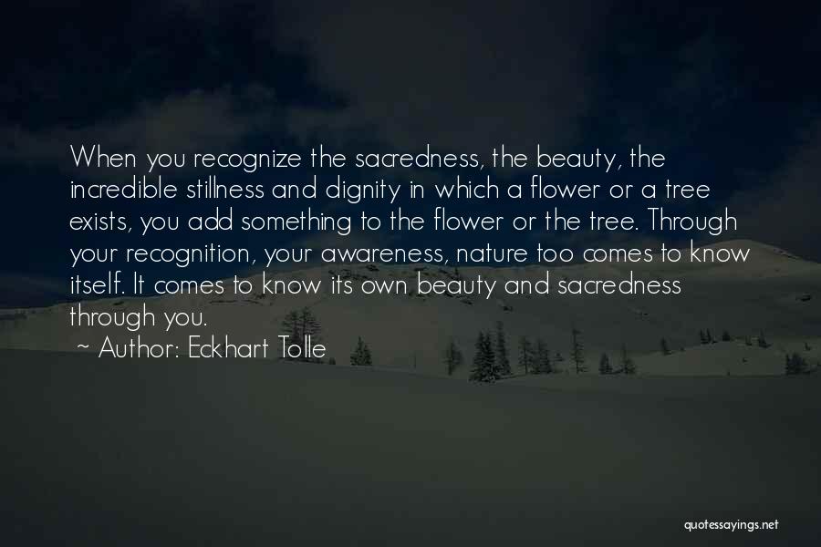 Beauty Exists Quotes By Eckhart Tolle