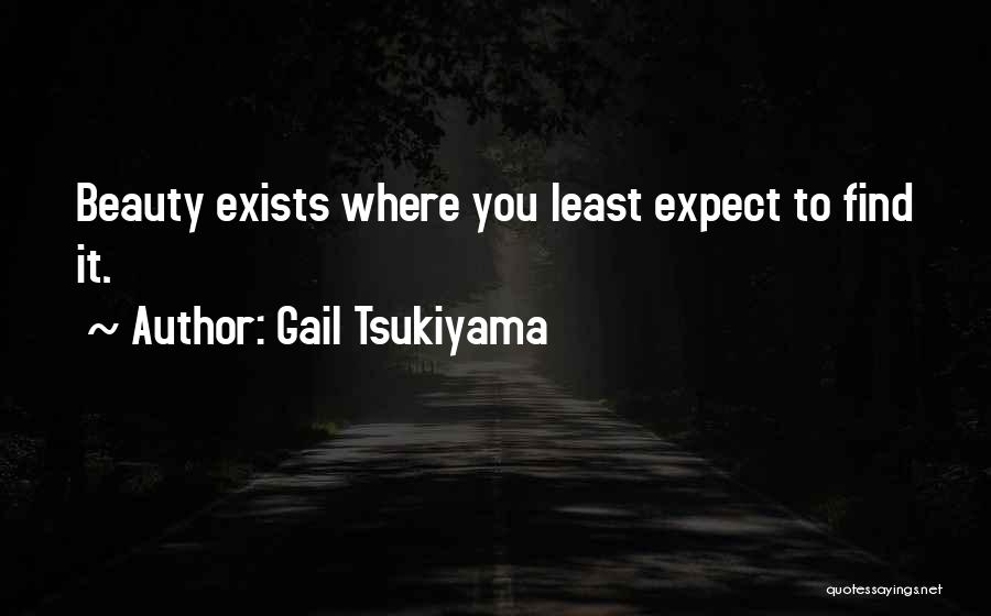 Beauty Exists Quotes By Gail Tsukiyama