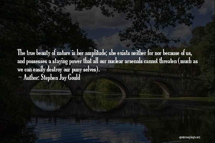 Beauty Exists Quotes By Stephen Jay Gould