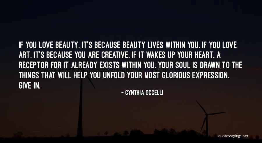 Beauty Expression Quotes By Cynthia Occelli