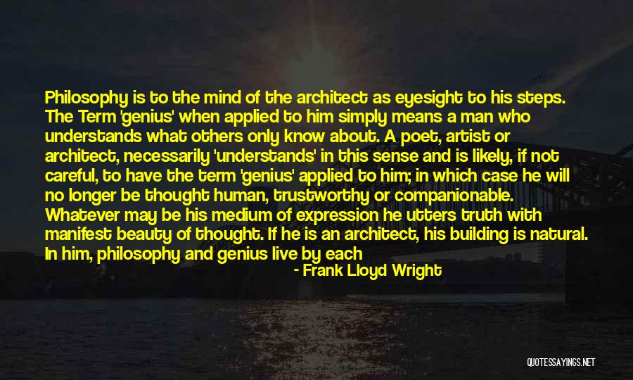 Beauty Expression Quotes By Frank Lloyd Wright