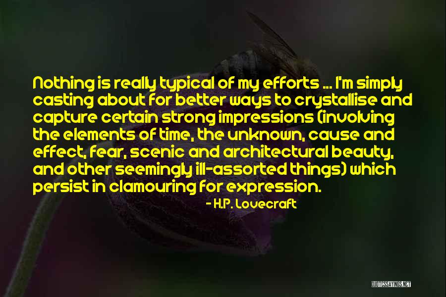 Beauty Expression Quotes By H.P. Lovecraft Beauty Expression Quotes By H.P. Lovecraft