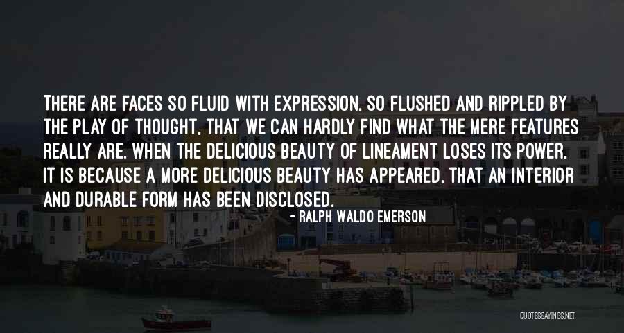 Beauty Expression Quotes By Ralph Waldo Emerson