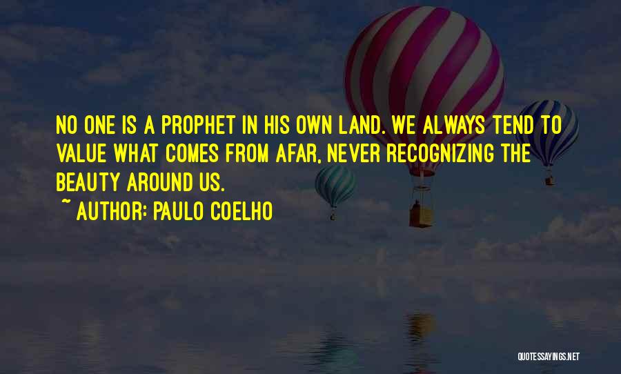 Beauty From Afar Quotes By Paulo Coelho