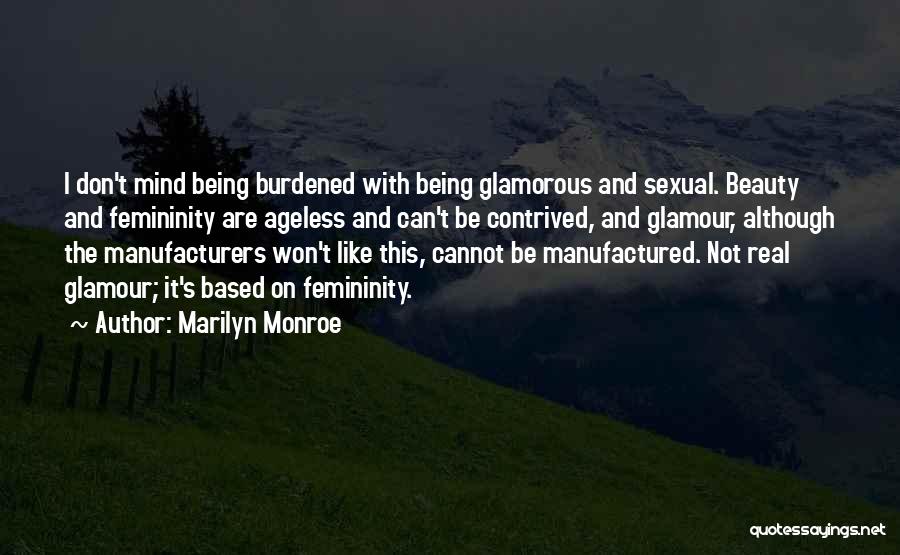 Beauty Glamour Quotes By Marilyn Monroe