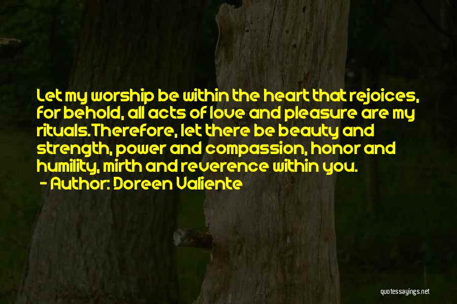 Beauty Goddess Quotes By Doreen Valiente